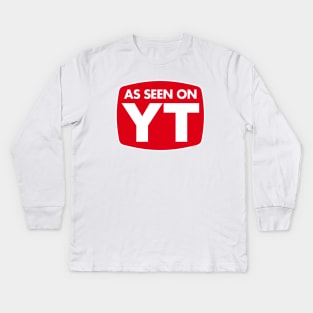 As Seen On YT Kids Long Sleeve T-Shirt